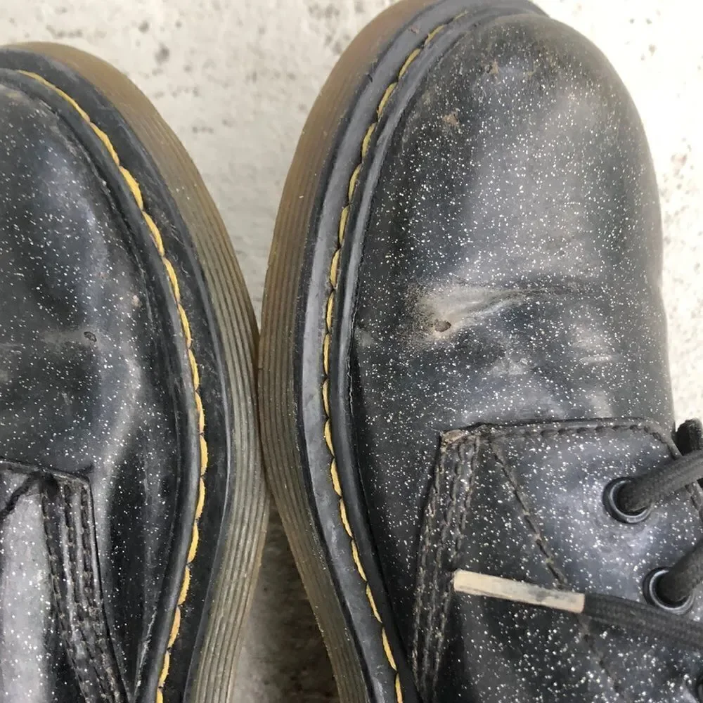 Doc martens glitter boots